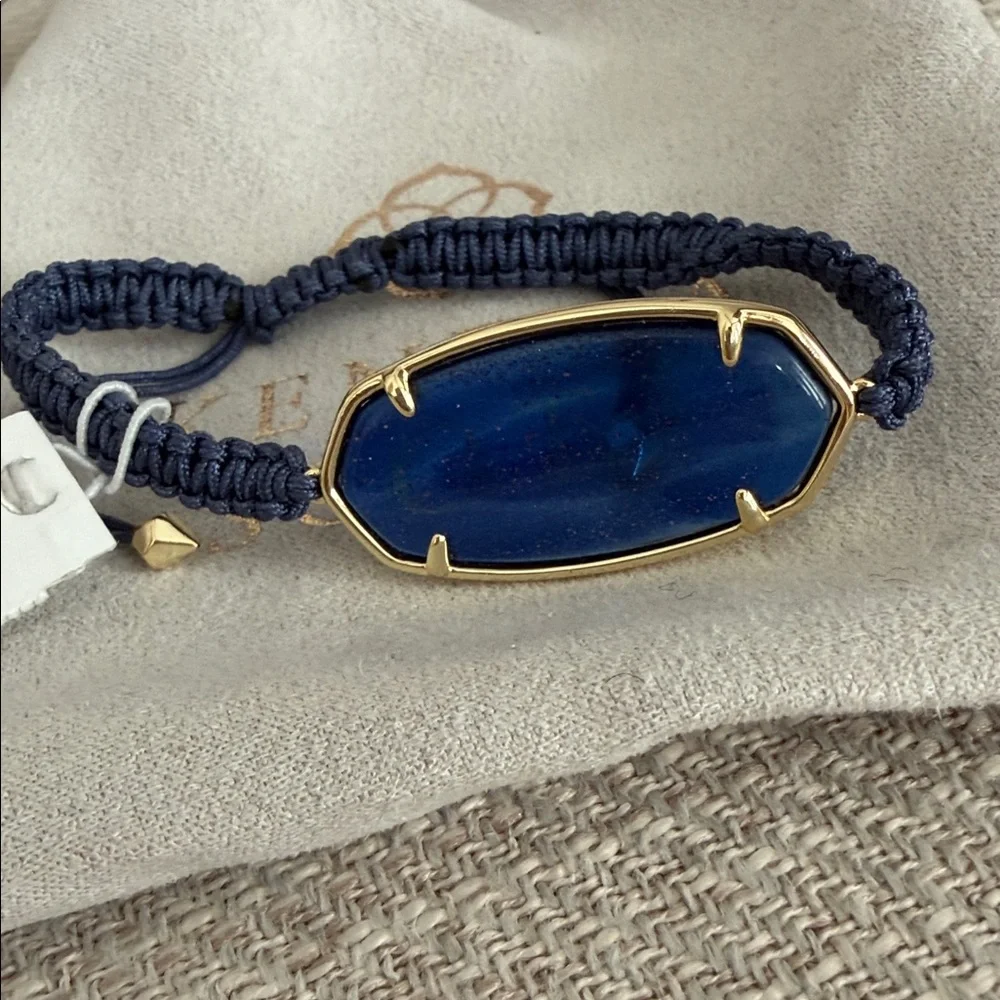 Kendra Scott Navy and Gold Bracelet - Picture 8 of 9